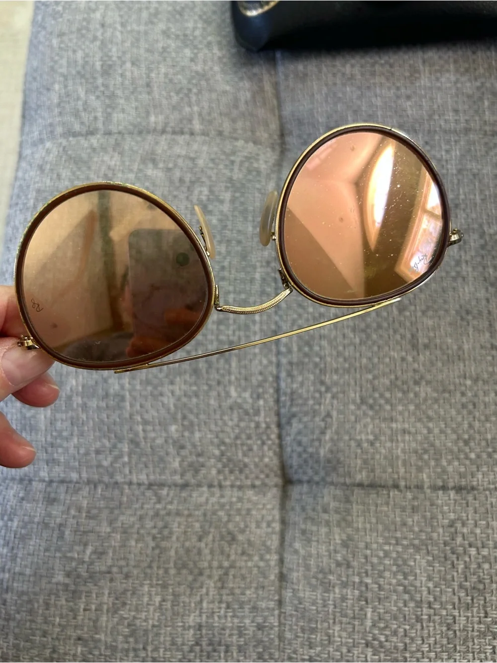 Ray-Ban 3647N Round Double Bridge Sunglasses